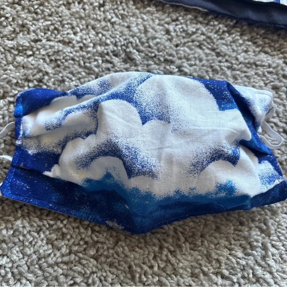 Matching Scrub Cap & Face Mask Set
